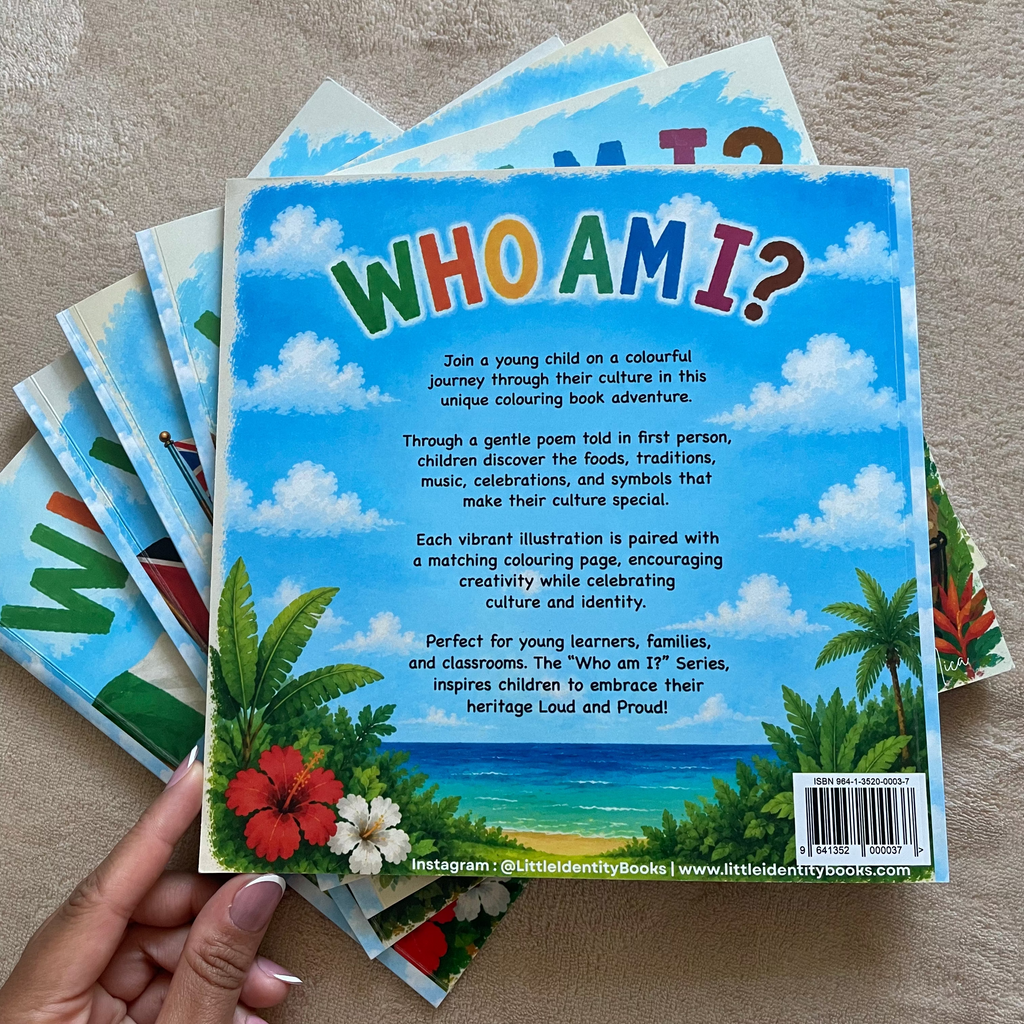 “Who Am I? I Am Ghanaian” Children’s Cultural Colouring Book