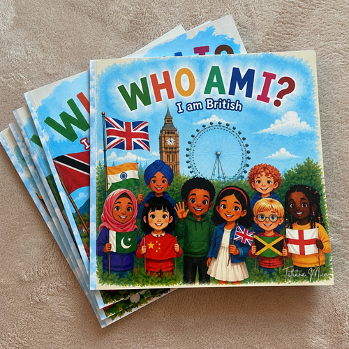 “Who Am I? I Am British” Children’s Cultural Colouring Book