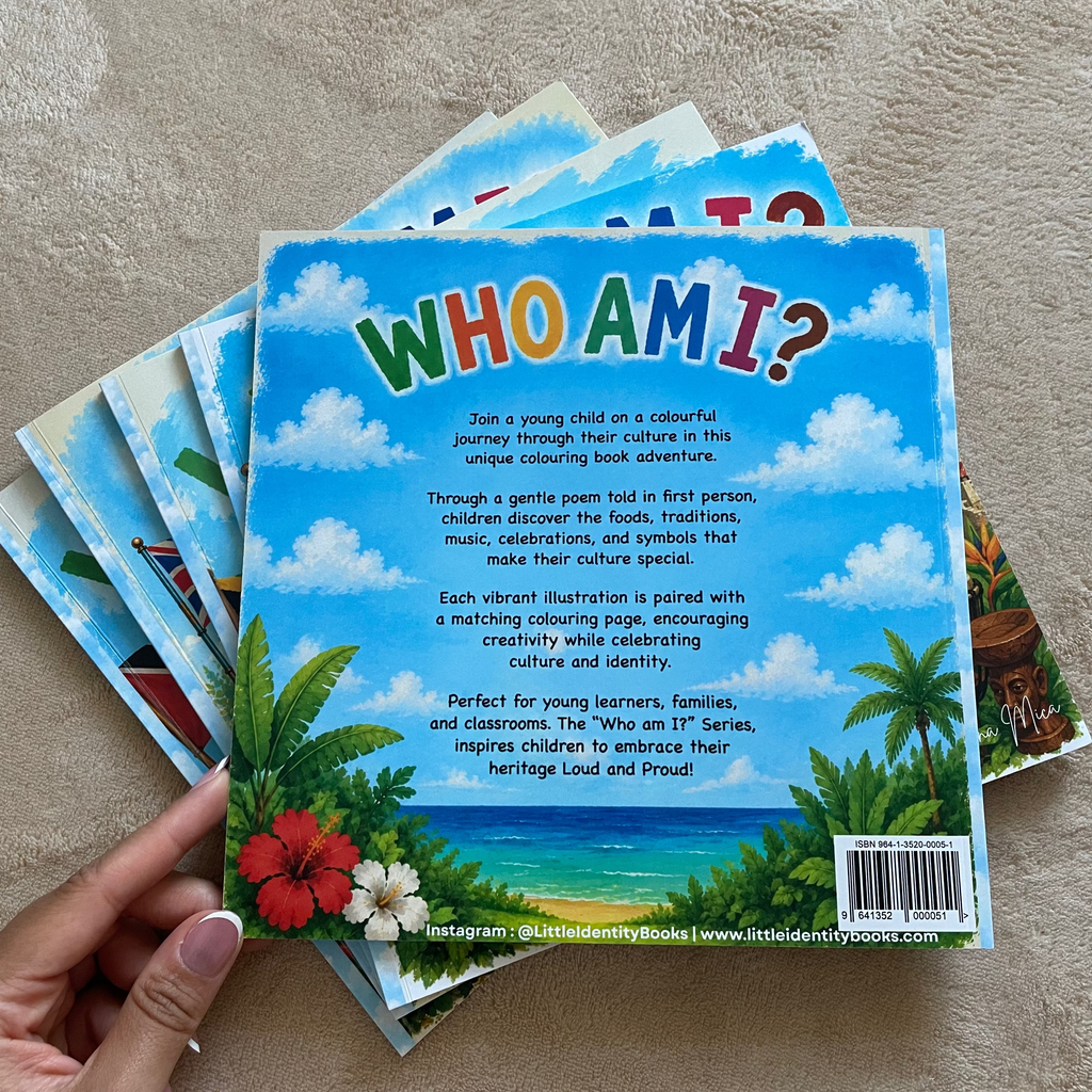 “Who Am I? I Am Nigerian” Children’s Cultural Colouring Book